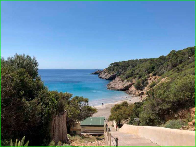 ruta Cala Mastella - Cala Boix - Torre d'en Valls en Baleares