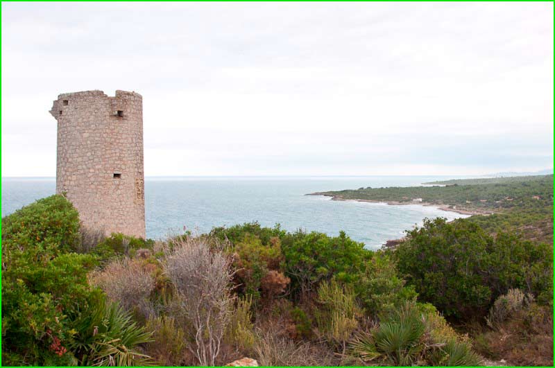 Parque Natural de la Sierra de Irta en Castellón