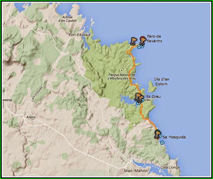 Parque Natural de s'Albufera des Grau en Baleares