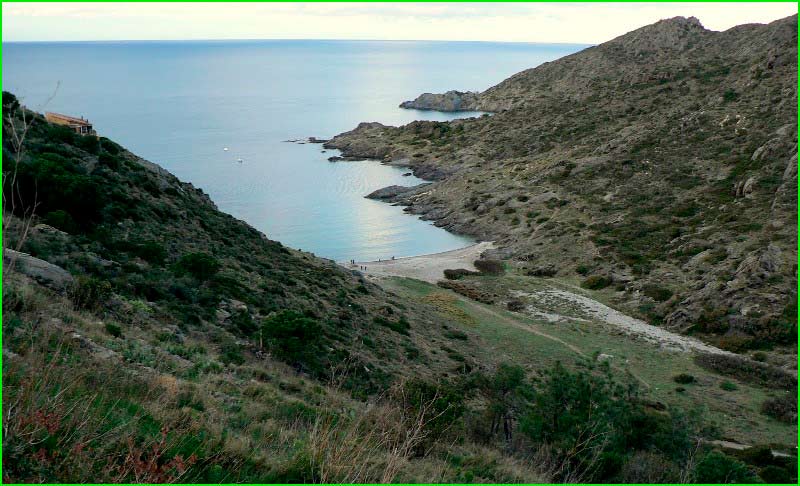ruta Cala Tamariua - Puig Gros en Gerona