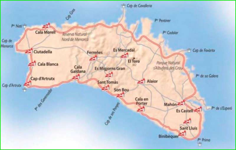 Mercadal en Baleares