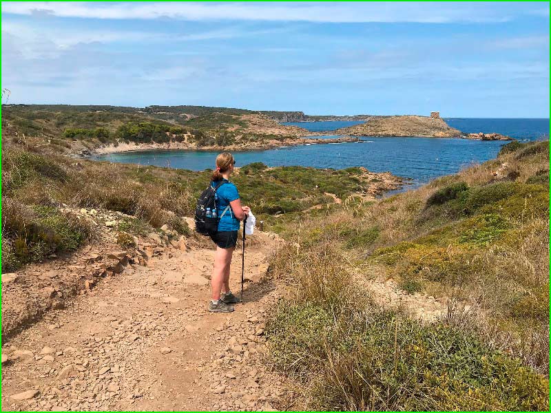 ruta Cala Tirant - Camí de Cavalls en Baleares
