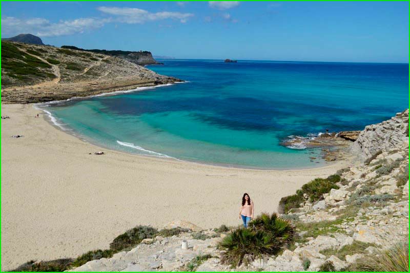 ruta Cala Torta - Cala Mesquida en Baleares