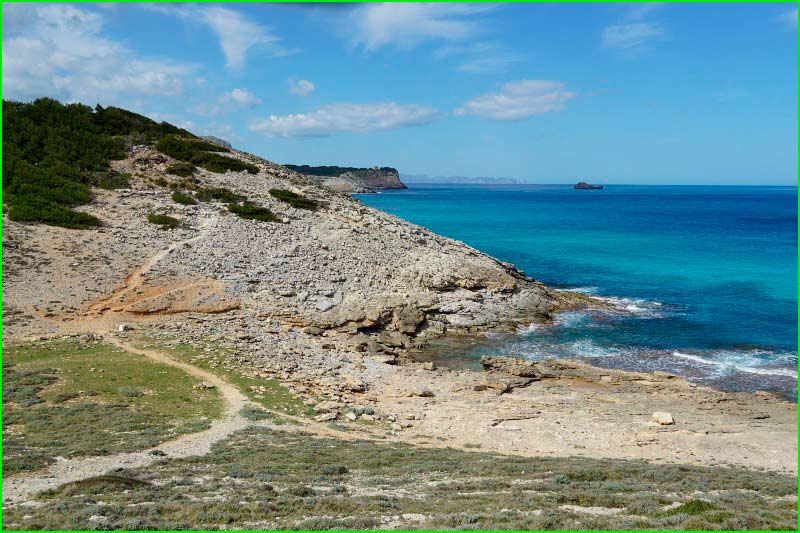 track Cala Torta - Cala Mesquida en Baleares