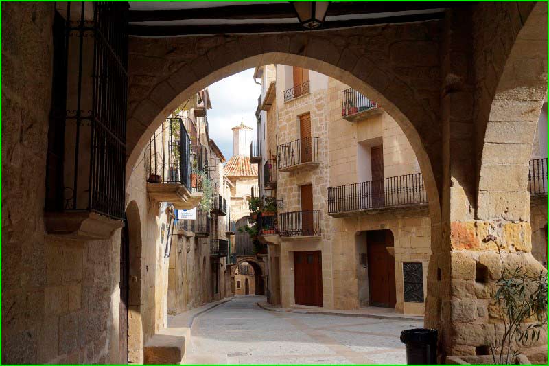 track Calaceite - Maella - Val Pozol en Teruel