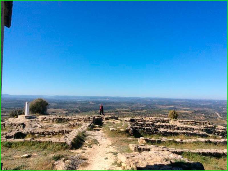 ruta Calaceite - Poblado Ibérico de San Antonio en Teruel
