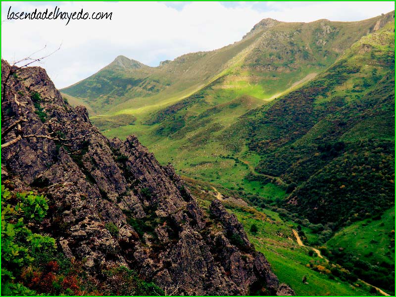 ruta Caldas de Luna - Valle Ladén - Brañas de Caldas en León