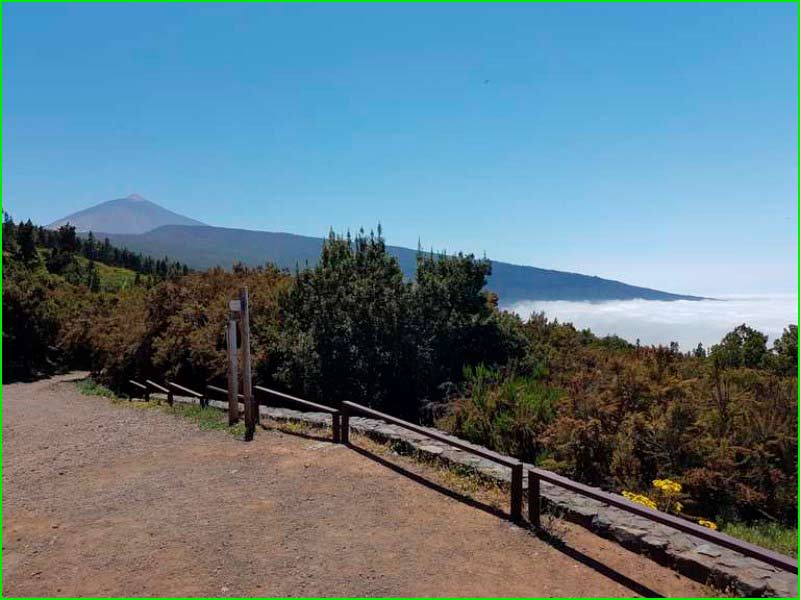 track Caldera Benijos - Mirador de Mataznos en Santa Cruz de Tenerife