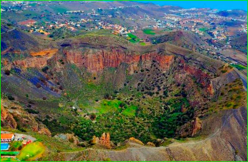 Monumento Natural de Bandama en Las Palmas