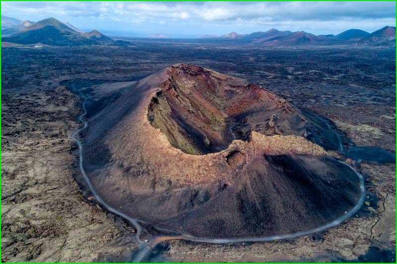 Parque Natural de Los Volcanes en Las Palmas