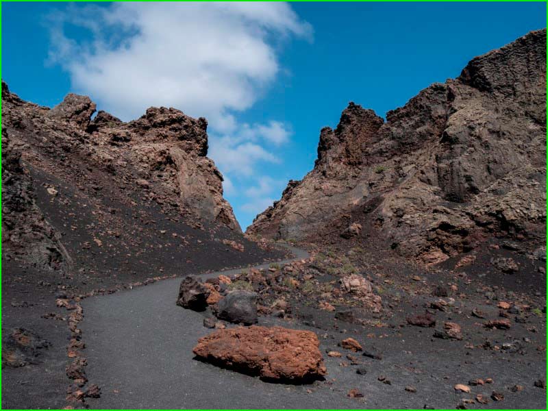 ruta Caldera de los Cuervos en Las Palmas