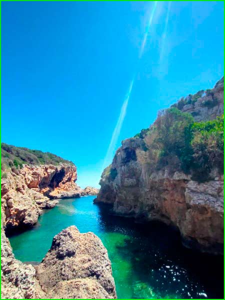 ruta Calo d’en Rafalet en Baleares