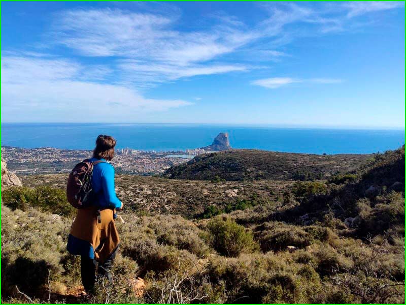 ruta Calpe - Sierra de Oltà - Ermita Vella en Alicante