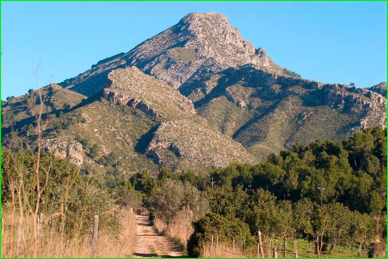 track Calvià - Torrent Galatzó - Finca Galatzó - Es Capdella en Baleares