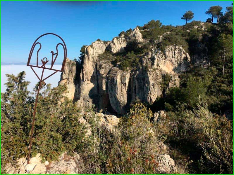 track Camí de la Pobla de Claramunt a Ca n'Aguilera en Barcelona