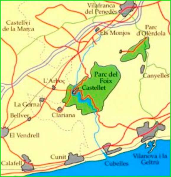 Parc del Foix en Barcelona