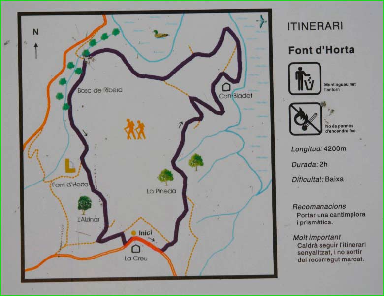 track Camí de la Serra del Gat - Camí Perdut de Torrelletes en Barcelona