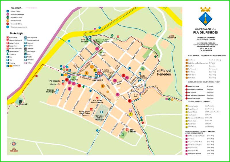 ruta Camí de Mas Romaní - El Pla del Penedès en Barcelona