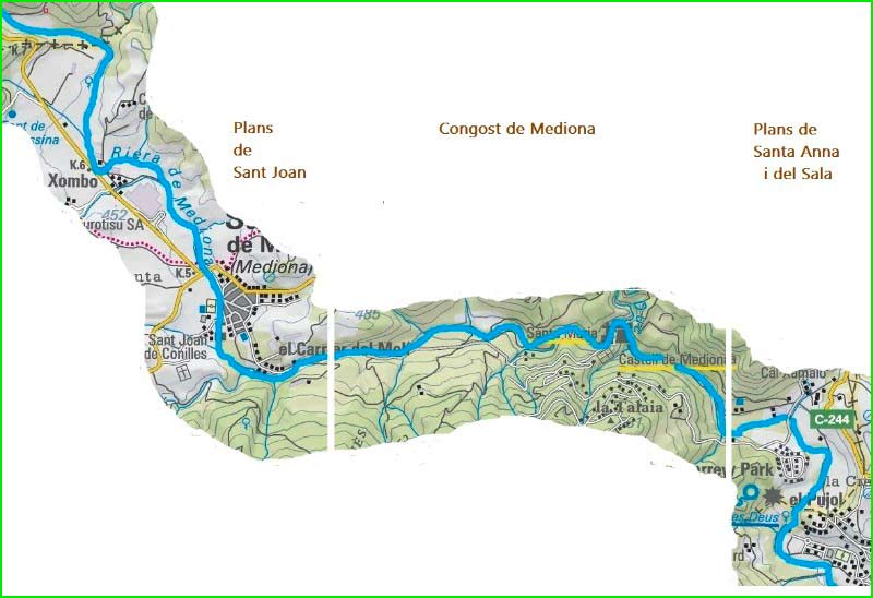 ruta por Mediona, Barcelona