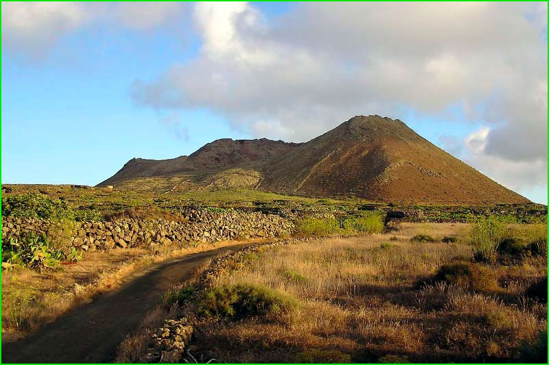 Monumento Natural de La Corona en Las Palmas