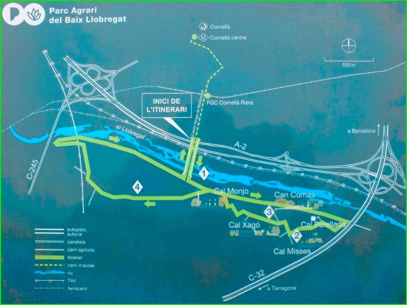 Parc Agrari de Baix Llobregat en Barcelona