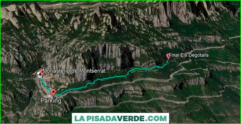 Parque Natural de la Montaña de Montserrat en Barcelona