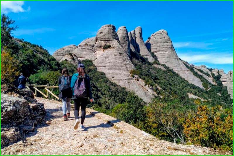 Parque Natural de la Montaña de Montserrat en Barcelona