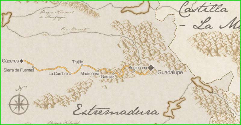 Guadalupe en Cáceres