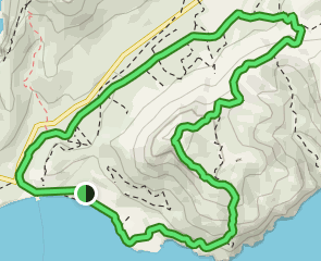 track Cala del Pi de la Posada - Na Blanca - Coll de l
