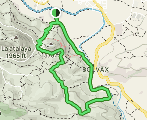 track Bolvax - Estanque del Menjú - Castillo de Cieza