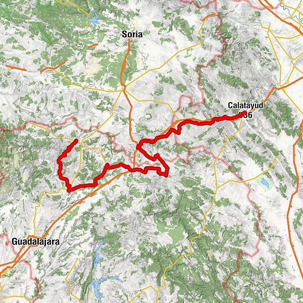 ruta Camino del Cid - Tierras de Frontera: Atienza - Ateca/Calatayud en Guadalajara