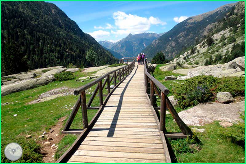 Parque Nacional de Aigüestortes y Estany de Sant Maurici en Lerida