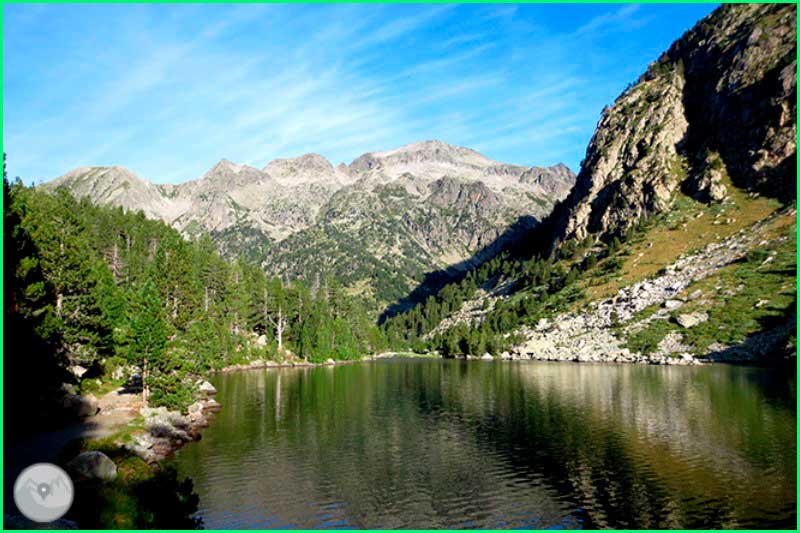 Parque Nacional de Aigüestortes y Estany de Sant Maurici en Lerida