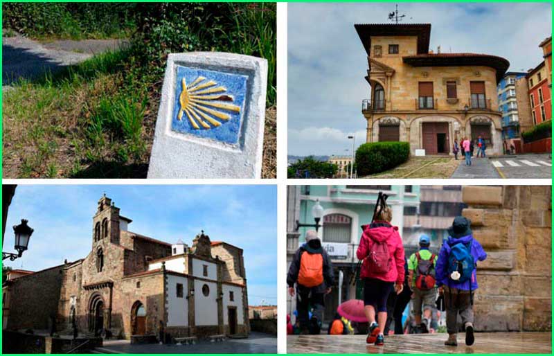 ruta Camino del Norte: Gijón - Avilés en Asturias