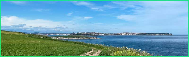 track Camino del Norte: Güemes a Santander en Cantabria