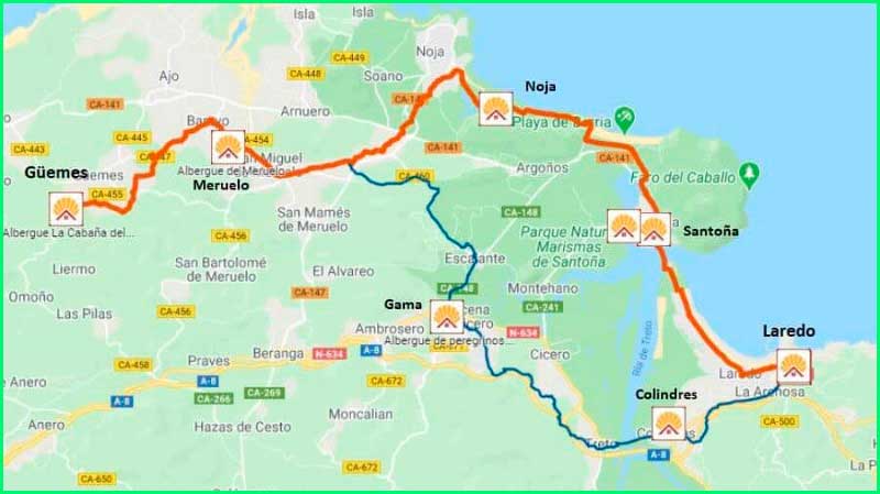 Reserva Natural de las Marismas de Santoña y Noja en Cantabria