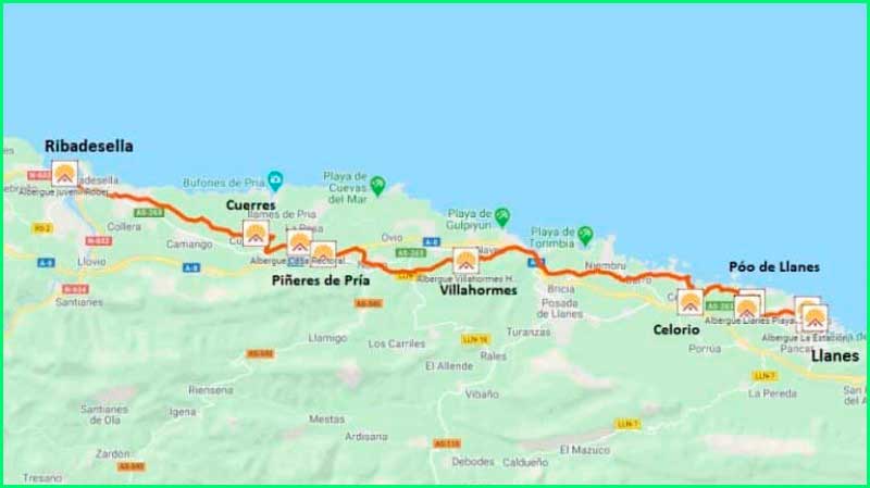 Llanes en Asturias