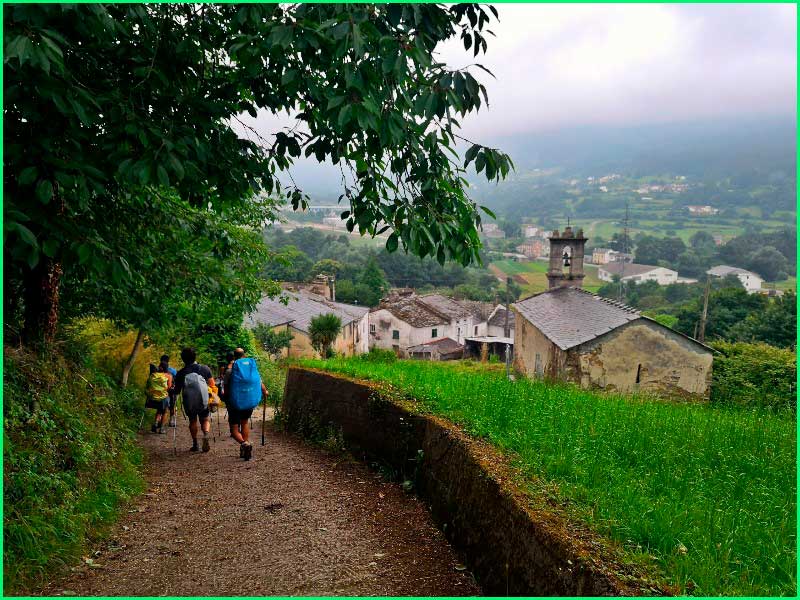 ruta Camino del Norte : Lourenza a Gontán Abadín en Lugo