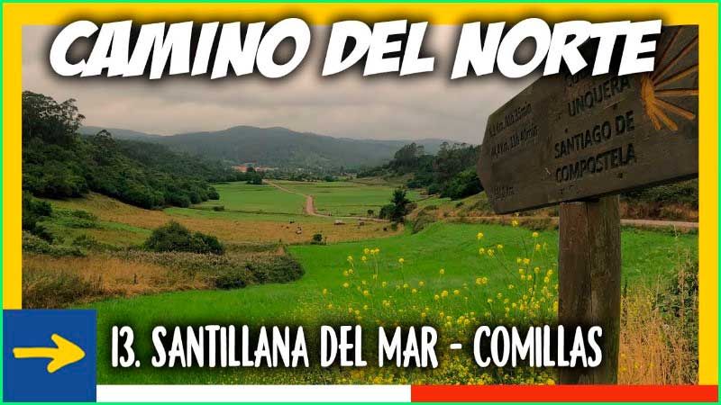 track Camino del Norte: Santillana del Mar - Comillas en Cantabria
