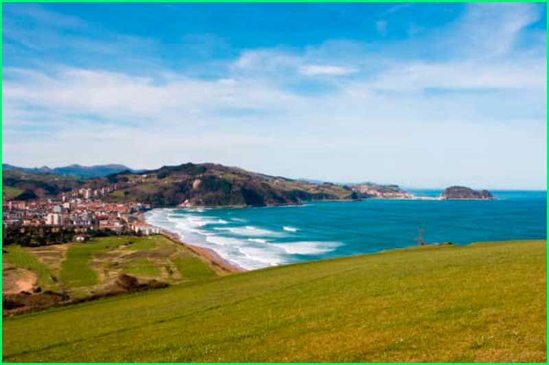 Zarauz en Guipúzcoa