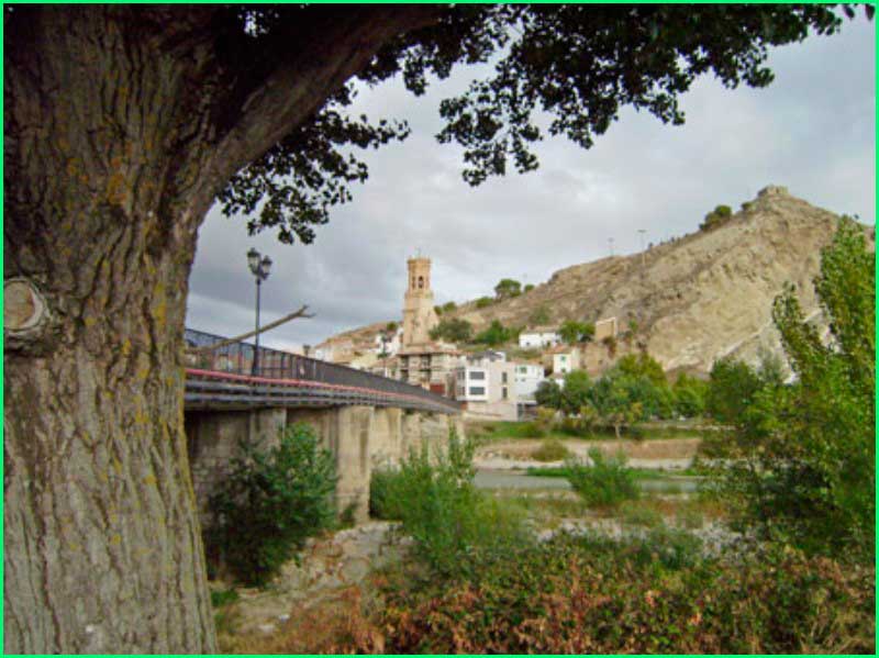 ruta Camino Fluvial de Peralta - Falces en Navarra