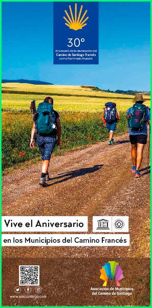 ruta Camino Francés:  Cacabelos - Pradela en León