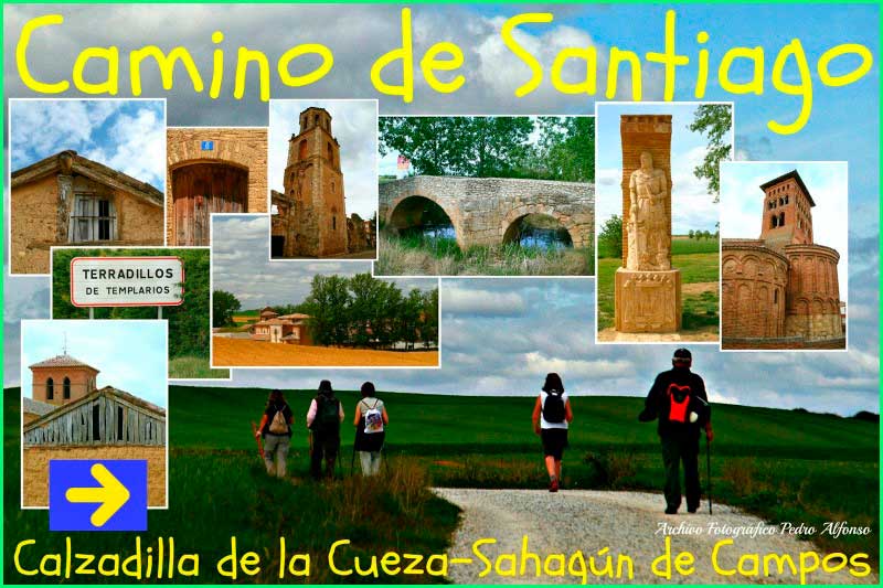 track Camino Francés: Calzadilla de la Cueza - Sahagún en Palencia