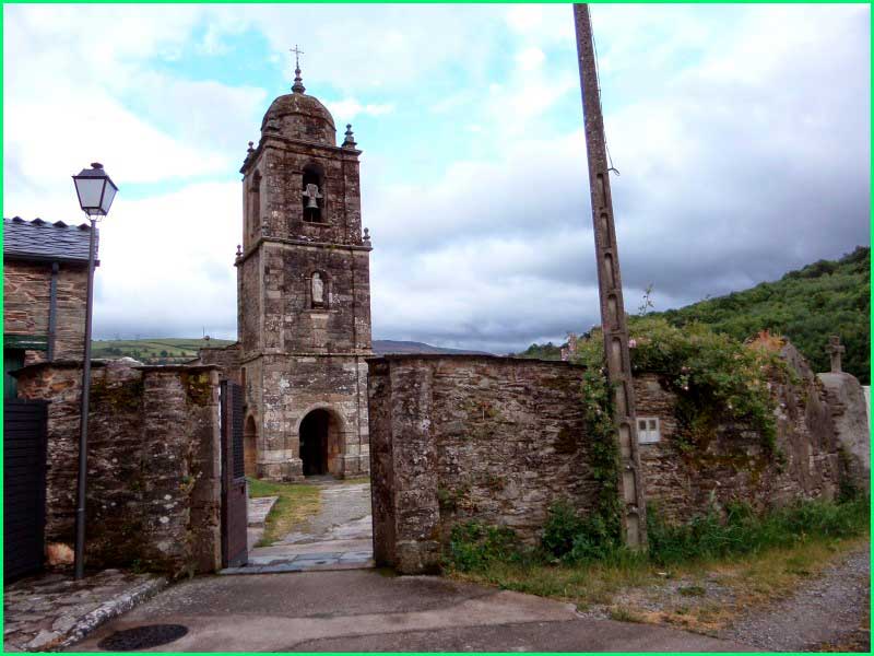 track Camino Francés: Laguna de Castilla - Triacastela en Lugo