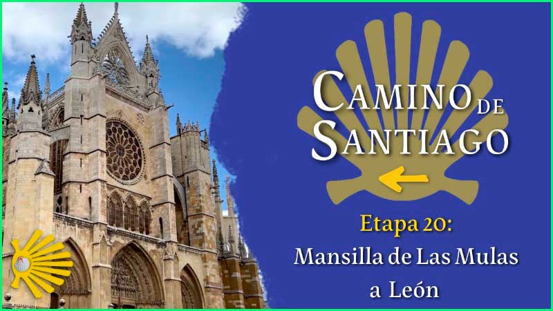track Camino Francés: Mansilla de las Mulas - León en León