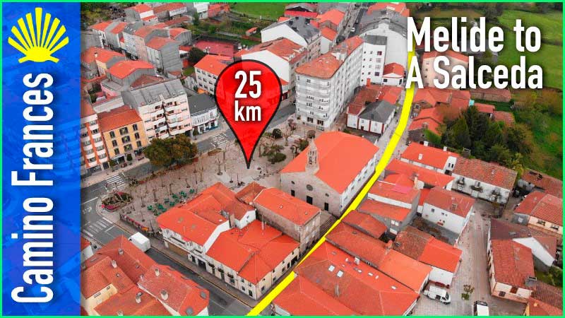 Melide en La Coruña