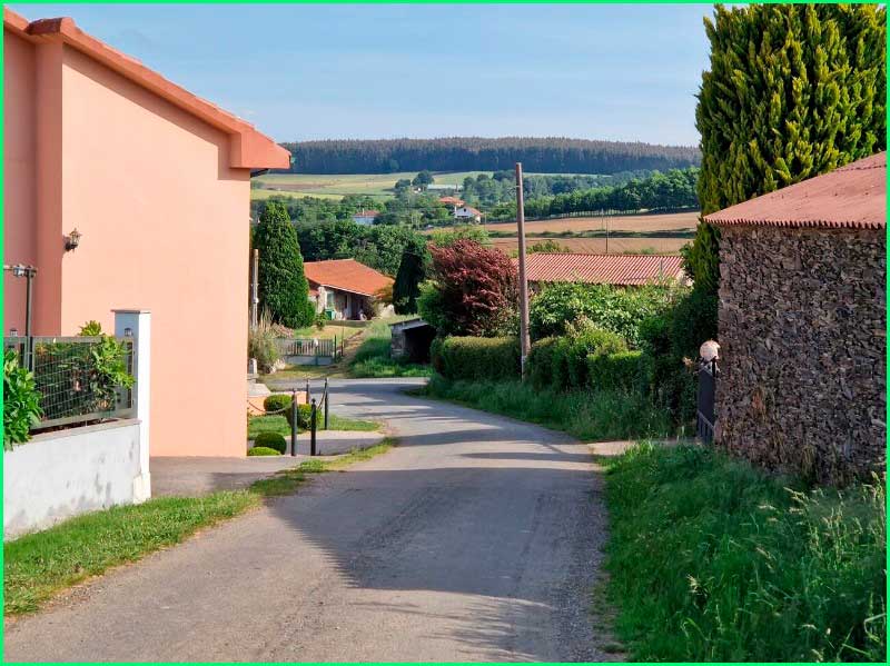track Camino Francés: Melide - Salceda en La Coruña