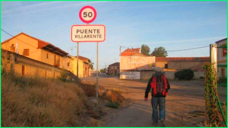 ruta Camino Francés: Puente Villarente - León en León