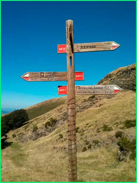 track Camino Francés : Saint Jean Pied de Port - Roncesvalles en Navarra