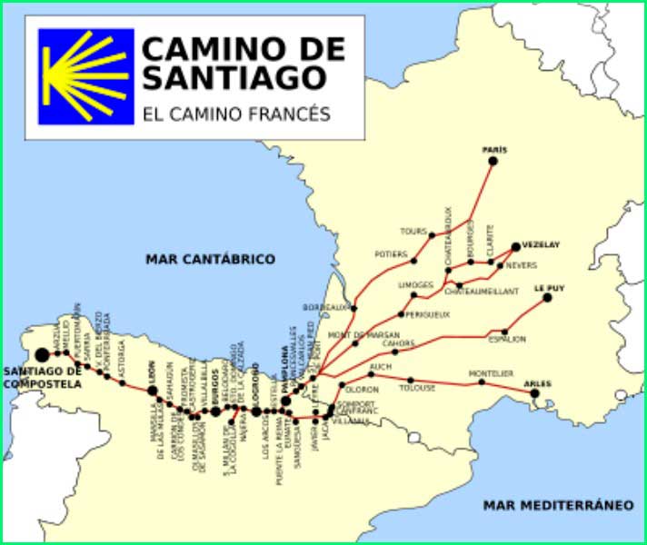 Santiago de Compostela en La Coruña